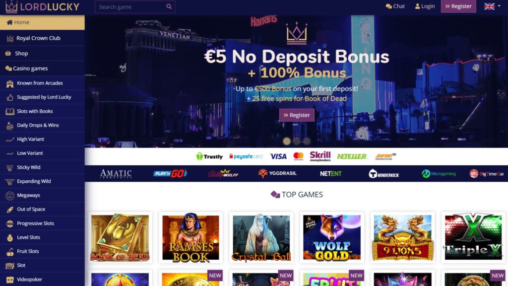 Lord Casino İncelemesi - Nasıl Oynanır?